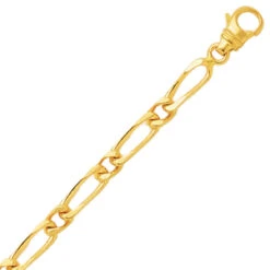 Chaine En Or Maille Alternée 3mm 10.85g Héloïse - 524.3