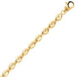 Chaine Or Grain De Café 5 Mm 26.44g Lise