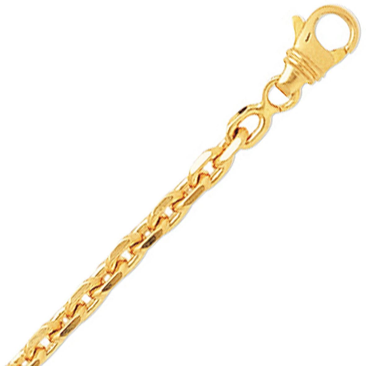 Chaîne Or Maille Forçat 15.45g F100-Asha