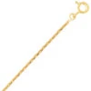 Chaîne Or Maille Forçat 9 Carats 1.9g 9KF40-Étincelante