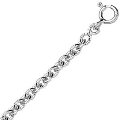 Chaîne Or Maille Forçat Ronde 5.05g -FR55GR-Sandrine