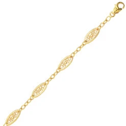 Chaine Or Motif Filigranes 8.05g Claudia - 898