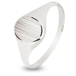 Chevalière En Argent 925 - 3.45 G - Héléna- 307057