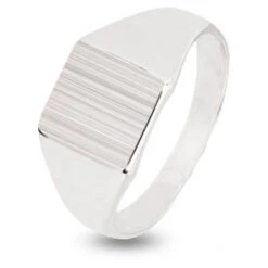 Chevalière En Argent 925 - 5.3 G - Dorothée- 337426