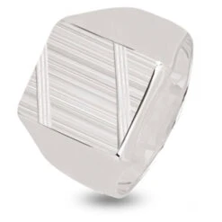 Chevalière En Argent 925 - 9.1 G - Corail- 307065