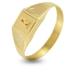 Chevalière Homme Lucas Lucor Or Jaune Or 18 Ct - 750/1000 - 3.02 G - Chantana - X615M81