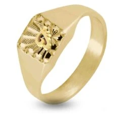 Chevalière Lucas Lucor Or Jaune Or 18 Ct - 750/1000 - 1.46 G - Alwena - X219C17