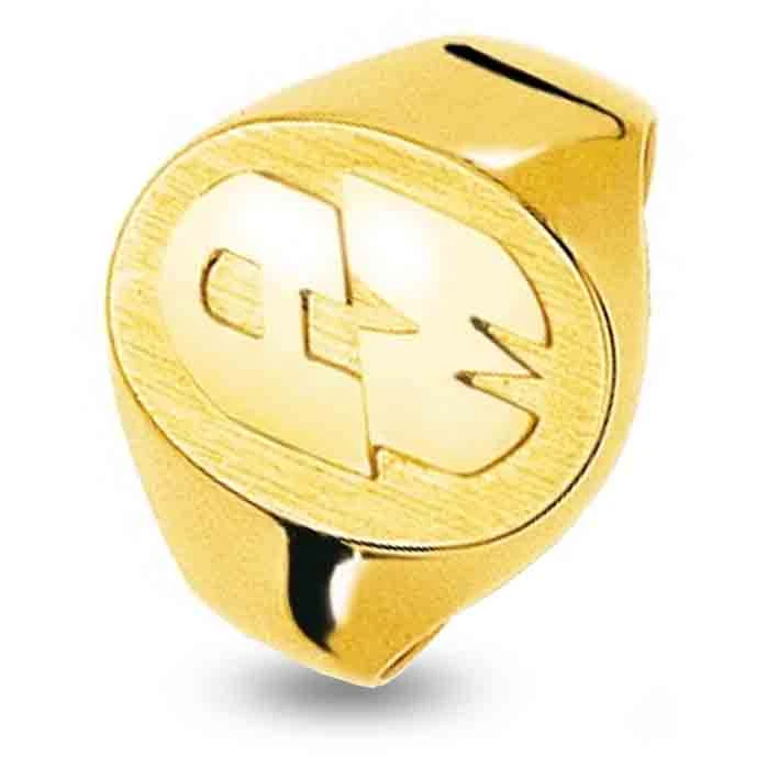 Chevalière Or Jaune Or 18 Ct - 750/1000 - 12.49 G - Nastasia - 1156M