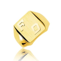 Chevalière Or Jaune Or 18 Ct - 750/1000 - 17.61 G - Myriam - 5026M