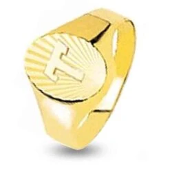 Chevalière Or Jaune Or 18 Ct - 750/1000 - 2.07 G - Anissa - 670128M