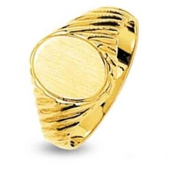 Chevalière Or Jaune Or 18 Ct - 750/1000 - 4.86 G - Aurèlie - 5051M