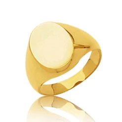 Chevalière Or Jaune Or 18 Ct - 750/1000 - 7.17 G - Romantique - 11020