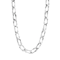 Collier Argent Avec Lien Ovale - Naiomy Silver - Femme - Lyna - N3W51