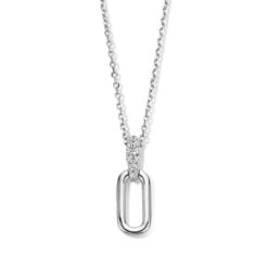 Collier Argent Pavage Zirconium - Naiomy Silver - Femme - Mariana - N3S71