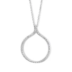 Collier Argent Pavage Zirconium - Naiomy Silver - Femme - Mitsuko - N3T53