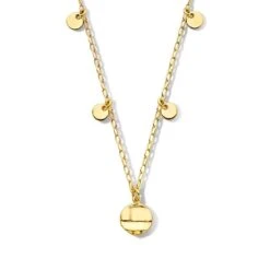 Collier Argent Plaqué Or - Naiomy Silver - Femme - Solène - B2K54