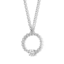 Collier Argent Serti De Zirconium - Naiomy Silver - Femme - Cocoon - B2A61