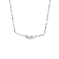 Collier Argent Serti De Zirconium - Naiomy Silver - Femme - Raina - B9H02