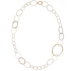 Collier Chaîne GM Pesavento GEO Argent Rosé Dakota WGEOE004