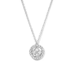 Collier Diamants Or Blanc 0.28 Ct Marika - 064335A