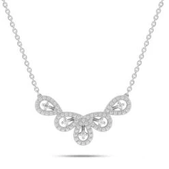 Collier Diamants Or Blanc 0.36 Ct - 3.6076.21