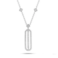 Collier Diamants Or Blanc 0.4 Ct - 3.6063.21