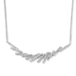 Collier Diamants Or Blanc 1.24 Ct Louna - 064352A