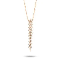 Collier Diamants Or Jaune 0.15 Ct Lushai - P5668