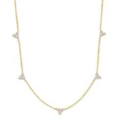 Collier Diamants Or Jaune 0.33 Ct Lisa - 067952A