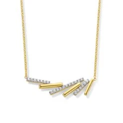 Collier Diamants Or Jaune 0.36 Ct Astrid - 064479A