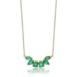 Collier Emeraude - Lecarré - Setsuko - GD107ES