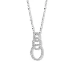 Collier En Argent Serti De Zirconium Naiomy Silver Silver - Femme - Alwena - N2K59