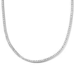 Collier En Argent Serti De Zirconium Naiomy Silver Silver - Femme - Illona - N1W51