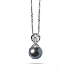 Collier Perle Tahiti 9-10 Mm Cur