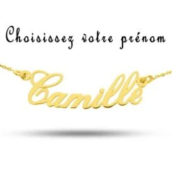 Collier Prénom Or 18 Ct - 750/1000 - 2.5 G Poerava - PRENOMOR1