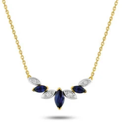 Collier Saphir Et Diamants Ct - Marilyne-MB510BSB4