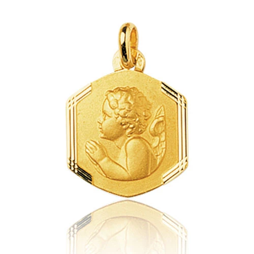 Médaille Ange Or Jaune Rolianne - 32616