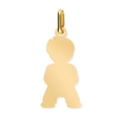 Médaille Garçon Or Jaune - -Lorena - XP2055