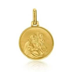 Médaille Saint Christophe 16 MmOr Jaune- J5118X0000