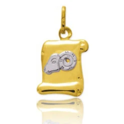 Médaille Zodiac Bélier 2 Ors Luna