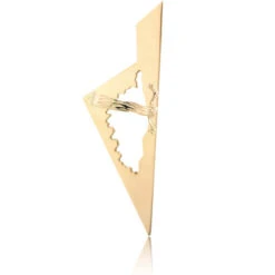 Pendentif Corse Et Bandana Or Jaune Magalie - XPSG2BG