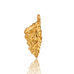 Pendentif Corse Or Blanc Dahlia - XPR1