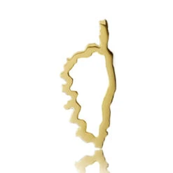 Pendentif Corse Or Blanc Délicatesse - XPGV3