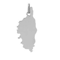 Pendentif Corse Or Blanc Mereana - XP1387G