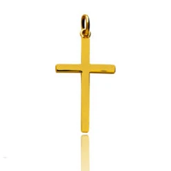 Pendentif Croix Or Jaune Kélia