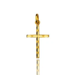 Pendentif Croix Or Jaune Lena