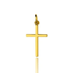 Pendentif Croix Or Jaune Maryane