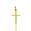 Pendentif Croix Or Jaune Théia