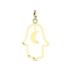 Pendentif Main De Fatma En Or Jaune - Audrey -XPB915