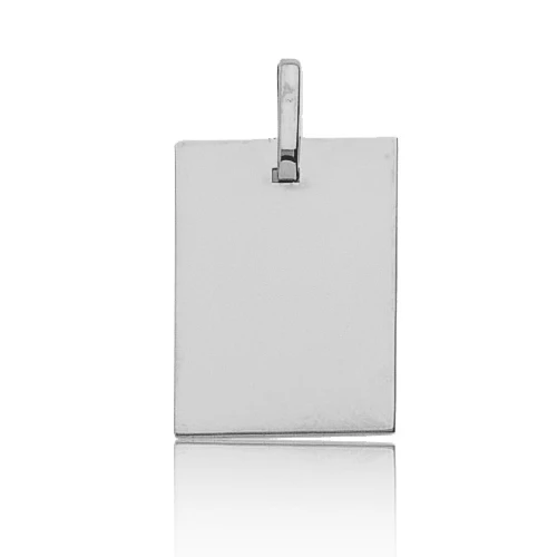 Pendentif Or Blanc 18 Carats Or Blanc - -Asha - 9KR3G